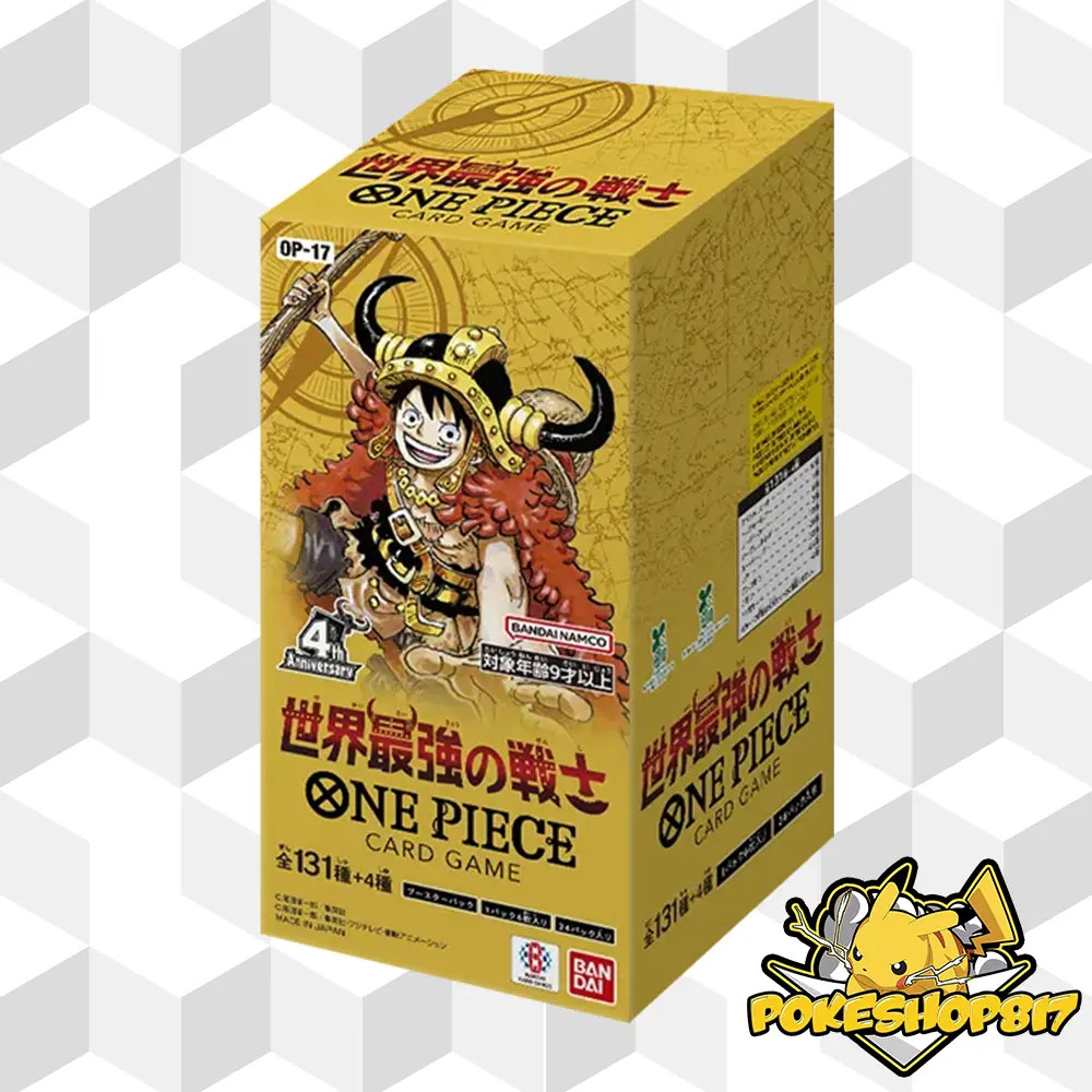 OP-17 The World's Strongest Warriors (JPN): One Piece Booster Box; Trading Card Games