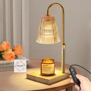 Candle Heating Lamp With Adjustable Height Electric Candle Heating Light with Timer Suitable For Scented Large Cans Of Candles