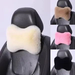 Car seat neck support cushion, car headrest, universal lumbar support cushion