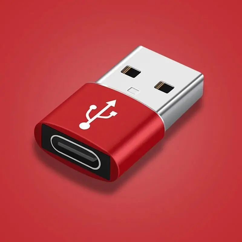 Portable USB-C To USB Mini Adapter, 1 Count Multi-purpose Type C To USB Convert Connector Support Charging & Data Sync, Mobile Phone Accessories For C