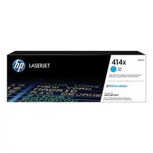 Original HP 414X High Yield Cyan Toner Cartridge, W2021X