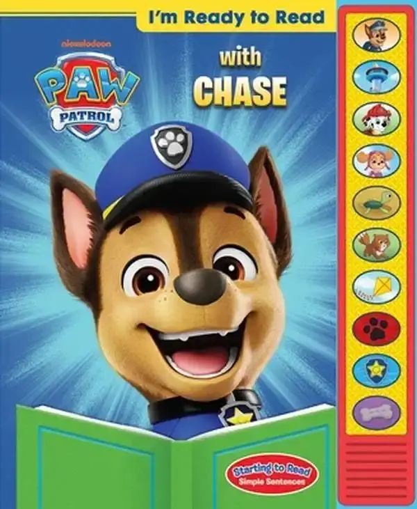 Nickelodeon Paw Patrol: I'm Ready to Read with Chase Sound Book [With Battery] -- Pi Kids, Mixed Media Product