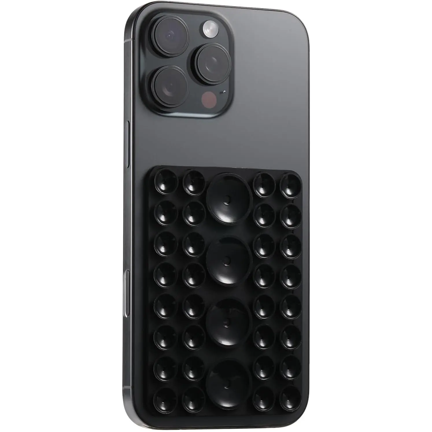 Octo Suction Cup Buddy Phone Case Mount, Sticky Phone Suction Grip for  and Android (Black-1PC)