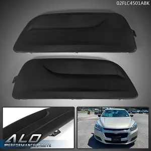 Front Bumper Fog Light Hole Cover Left & Right Fit For 13-2016 Chevrolet Malibu