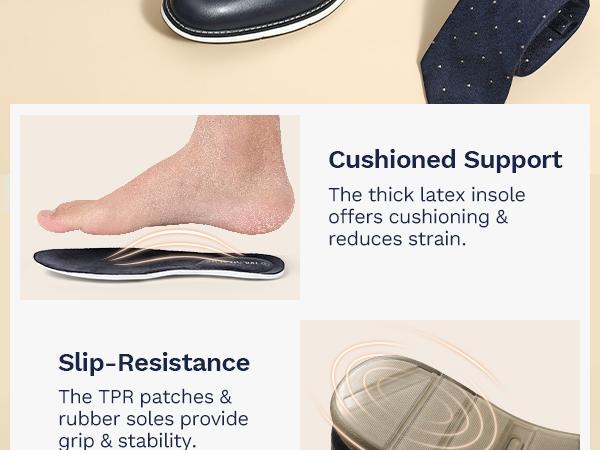 Bruno Marc Men's Wide Fit Casual Dress Sneakers