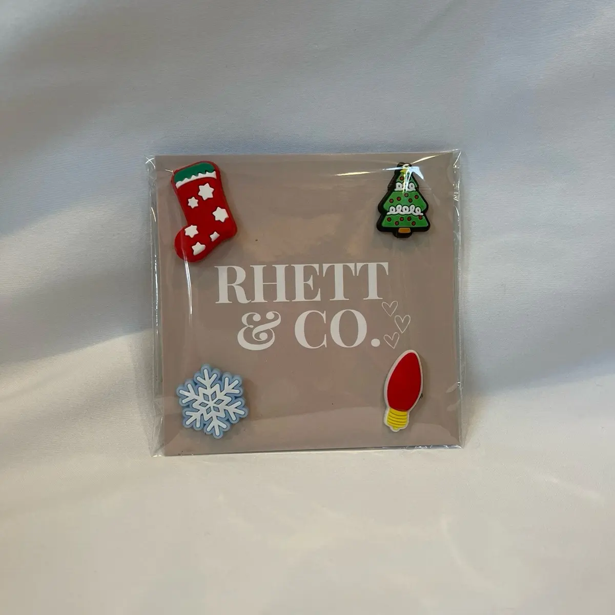 MERRY CROC-MAS CROC CHARM SET BY RHETT & CO.