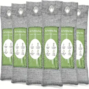Activated Charcoal Car Air Freshener, Moisture Absorber, Bags Odor Absorber, Shoe Deodorizer, Odor Eliminate Bamboo Charcoal Air Purifying Bag