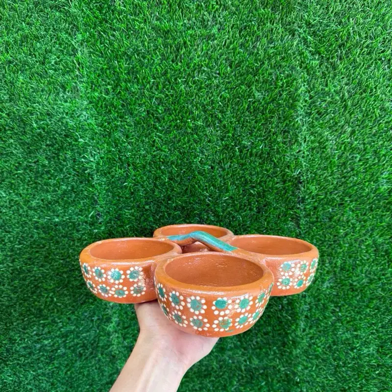 Clay Salsera, 4 Section (Set 1 piece).