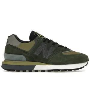 New Balance Men's 574 Legacy Stone Island Dark Green Running Shoes, from StockX