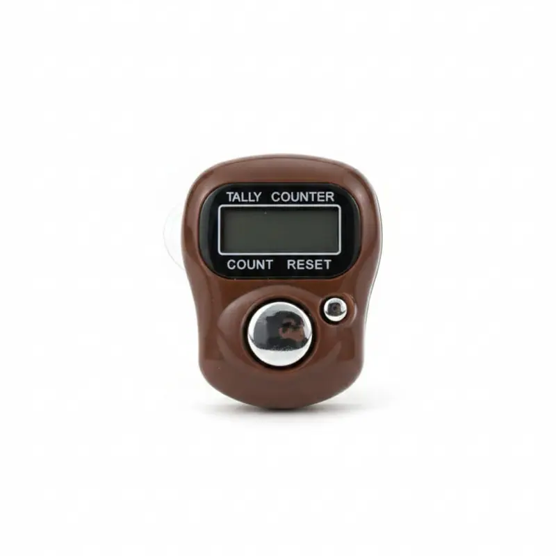 Digital Tasbeeh 5-Digit LCD Finger Tally Counter with Reset Button Muslim Prayer