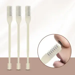 New Mini Dual-Sided Nose Hair Trimmer Set, Handheld 360° Rotating Nose Hair Clipper, Unisex Nasal Hair Grooming Tool, 3 Pieces