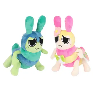 Dandys World Plush Toys Cute Bug Character Stuffed Animals Soft Plushies for Game Fans Kids Birthday Gift Collectible Home Decor