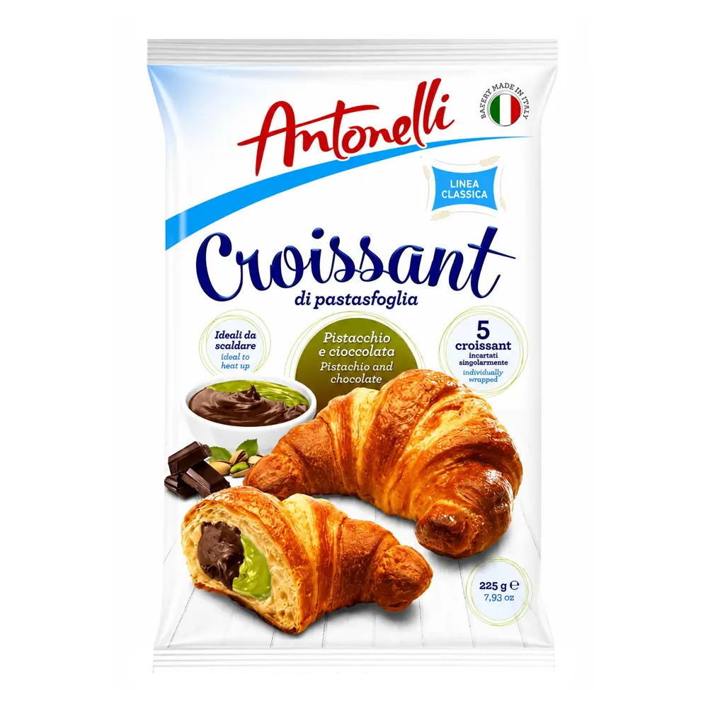 Croissant Pistachio and Chocolate – 7.94 oz (225gr)