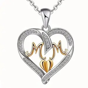 The perfect Mother’s Day gift  Show Mom how much she means to you with this stunning heart necklace – elegant, sparkly, and full of love. A gift she'll treasure forever! ‍ #MothersDayGift #MomNecklace #GiftForMom #JewelryForHer #LoveYouMom