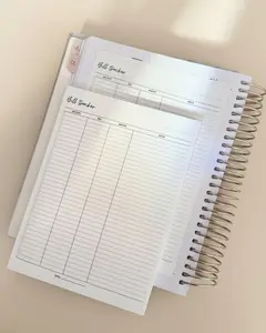 Bill Tracker A5 Post it Sticker Pad