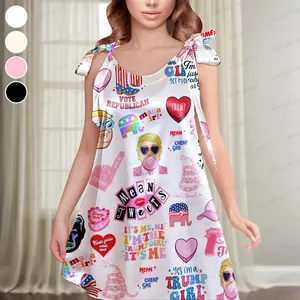 Trump Girl Night Dress, Trump Supporter Sleepwear, Women Lounge Wear, Premium Night Dress, Gift For Her
