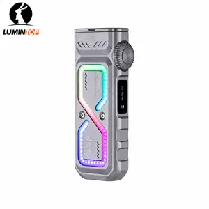 LUMINTOP Pixel Light Multi-Function EDC , 1300lm Brightness, RGB Lighting, UV Light for Camping & Hiking Rechargeable High-Lumen Flashlight waterproof portable