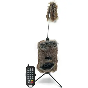 Prey Decoy & Call Combo Kit - Designed for Coyote, Fox, Bobcat, and Raccoon Hunting - Includes 15 Sounds, 150-Yard Remote Range.