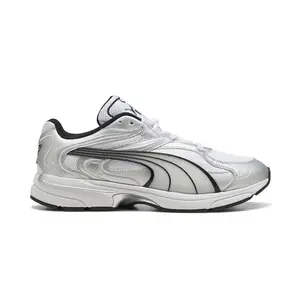 PUMA Mens Extos Millenium Lace Up Sneakers Shoes Casual - Silver, White