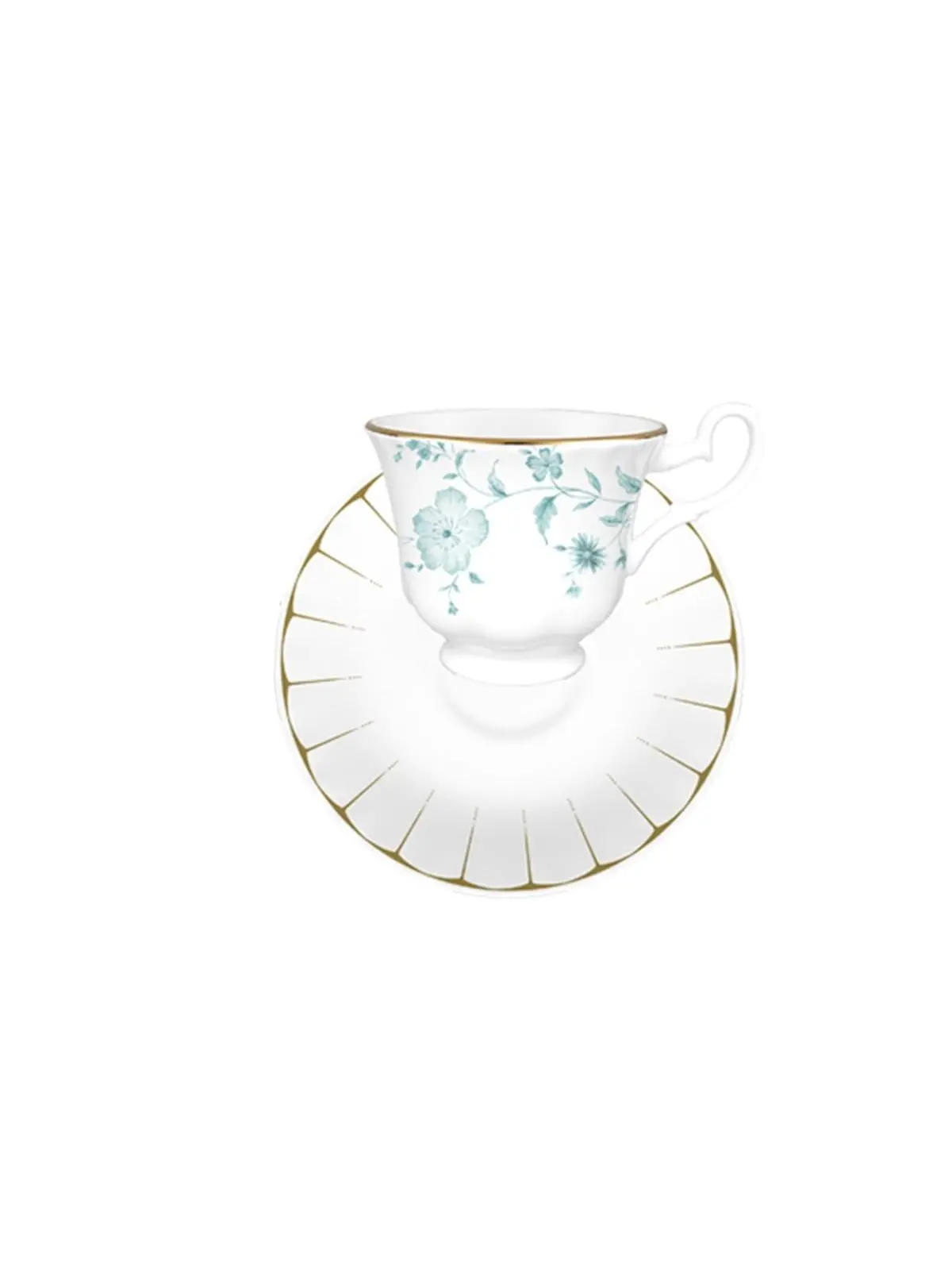 Roy Kirkham ER2700 Jasmine Anne Tea Cup & Saucer Set (Set of 6 - 230ml)
