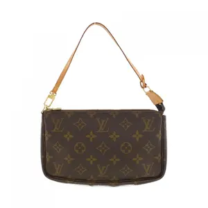 Pre-owned Louis Vuitton Canvas Tote Bags Monogram accessory pouch