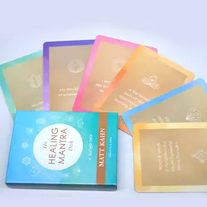 Healing Mantra Oracle Cards, Dedicated Deck for Enthusiasts