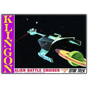 AMT Star Trek: The Original Series Klingon Battle Cruiser 1:650 Scale Model Kit