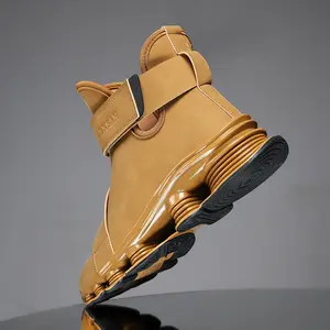 【fathersday】Men’s Casual Mid-Top Shoes with Structured Support and Durable Sole