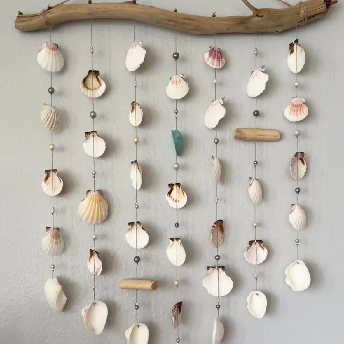 Seashell Hanging Wall Decor Seashell Hanging Wall Decor