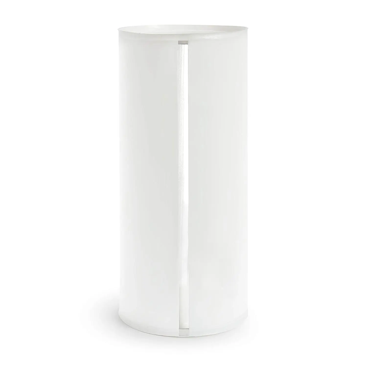 Portable Disposable Diaper Pail, Holds up to 30 Newborn Diapers, 1 Pack, White
