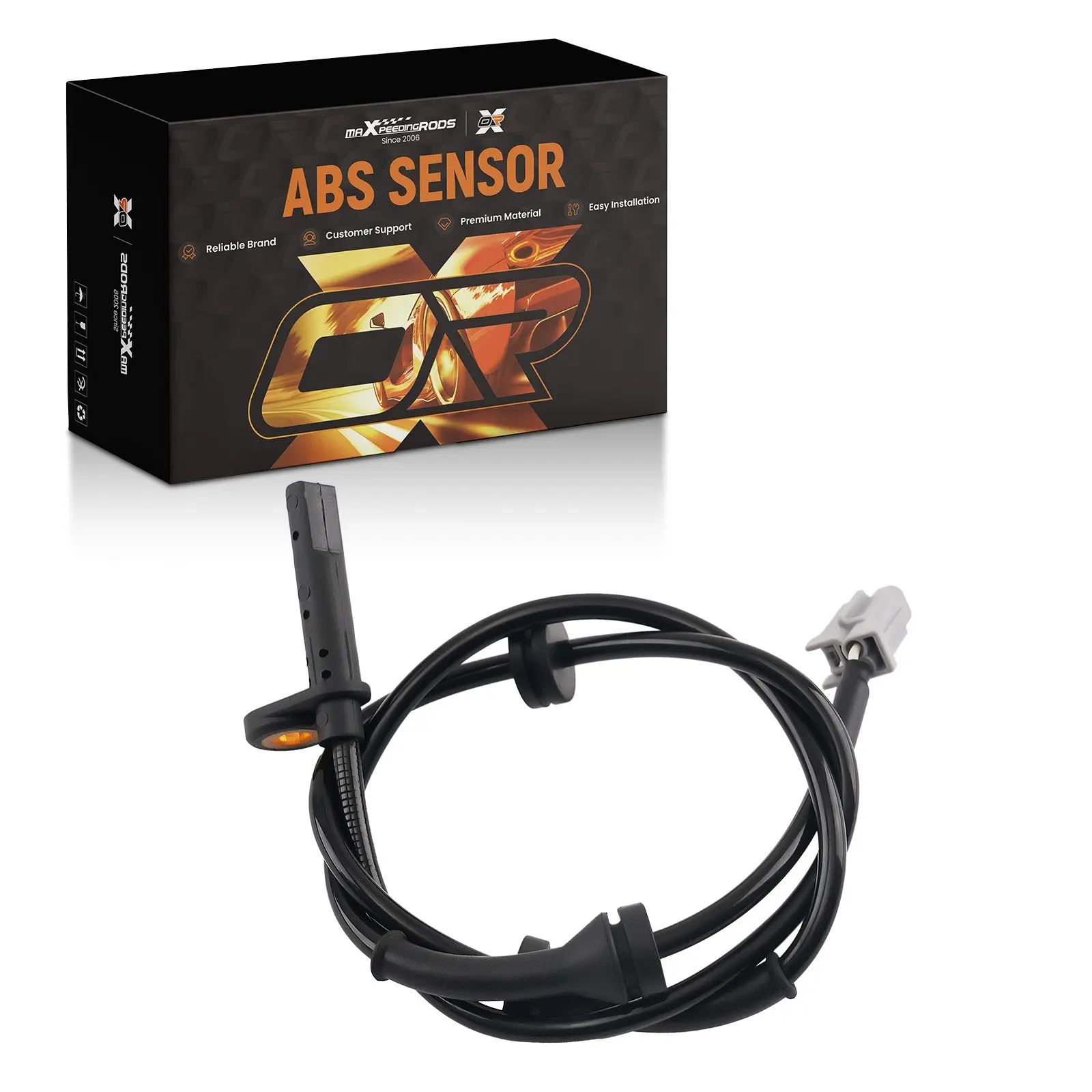 ABS Wheel Speed Sensor compatible for Nissan Rogue 2008-2013 Front L/R 479101DA1A ALS1658