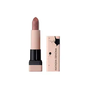 Natasha Denona MY DREAM Lipstick - Glossy Lipstick with Black Cap and Tube Lipgloss Makeup
