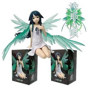 12cm The Song of Saya: Saya L size Anime Girl Figure Saya No Uta Saya Anime Figure Collection Series Model Cartoon Character Gif