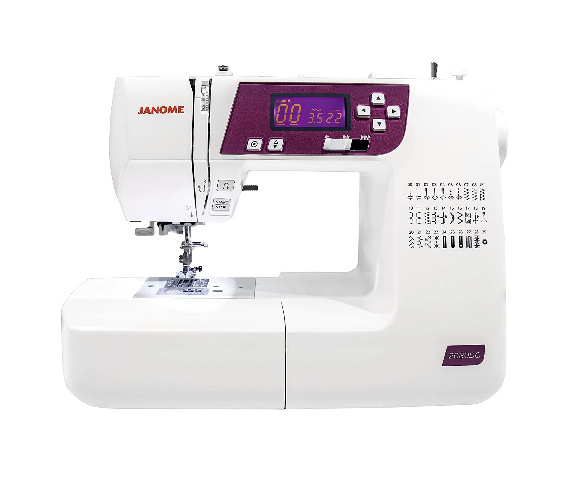 Janome 2030QDC-G Sewing and Quilting Machine with Bonus