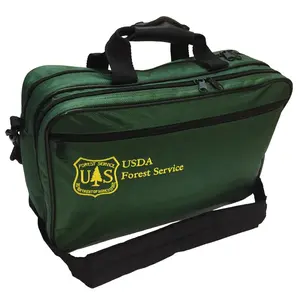 ToolPak  Brief Case & Laptop Case with US Forest Service Logo, Green