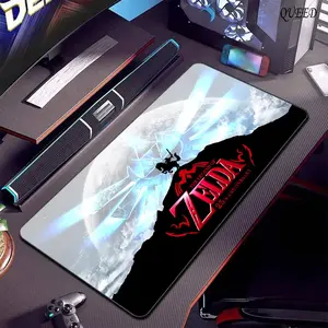 Breath Of The Wild Game Mouse Pad, Keyboard Mat, The Legend Of Zelda Video Game Desk Mat, Breath Of The Wild The Legend Of Zelda Gaming Playmat For Computer Accessories, Gift For Gamers