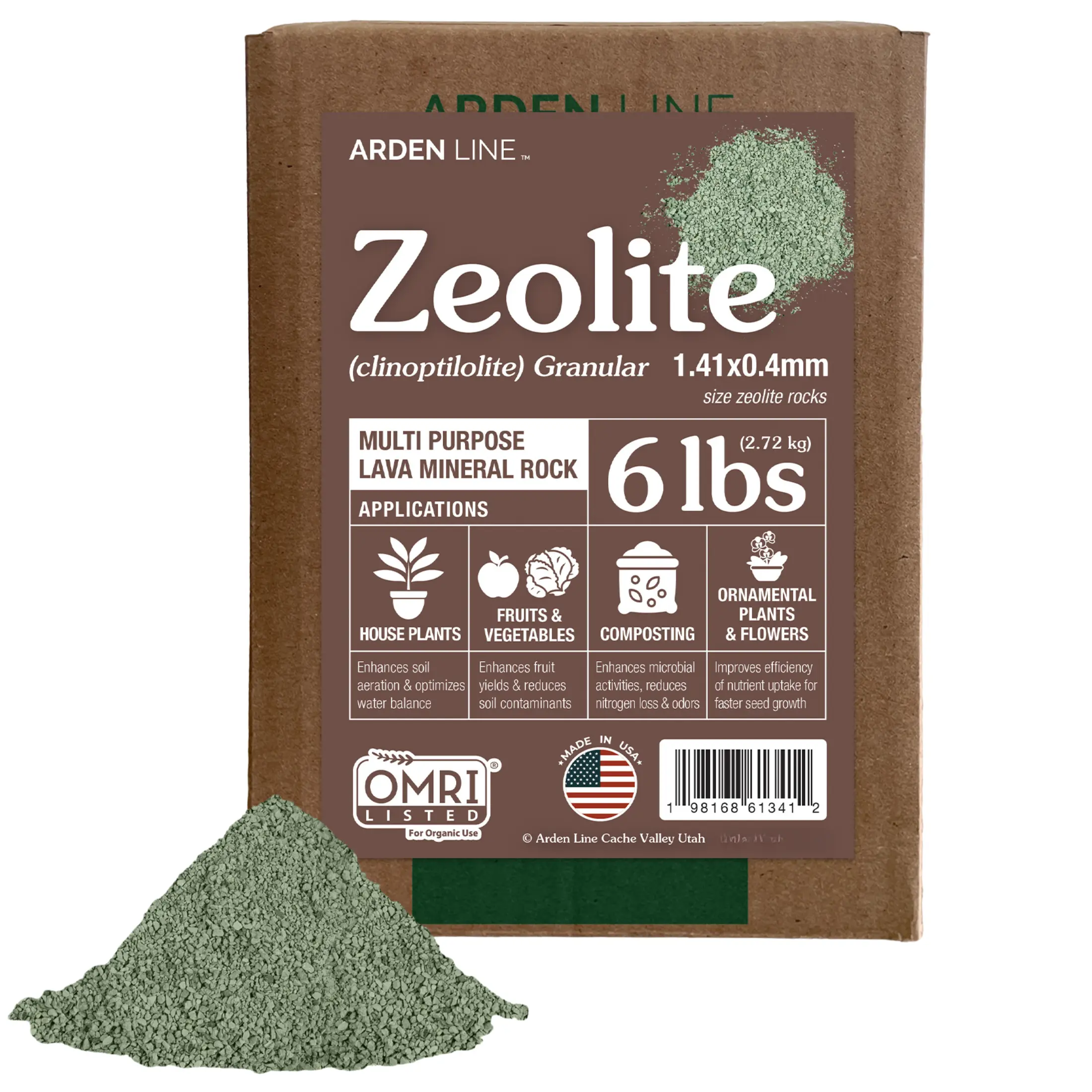 Zeolite Mineral Lava Rocks (Granular)