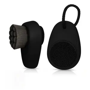 Facial Cleansing Brush，2 in 1 Face Scrubber for Women Men Skin Care ,Dual Sided Silicone Manual Face Wash Brush for Deep Pore Cleansing and Exfoliation ,2 Pack
