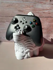 Dragon Gaming Controller Holder Universal Stand Gift for Gamers - 3D Printed Hand Sign Room and Desk Decor for Xbox PS5 Dock