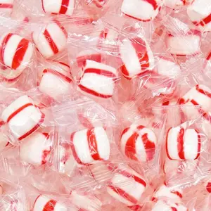 Peppermint Puffs Candy | 2-Pound Bag | Refreshing Mints, Individually Wrapped