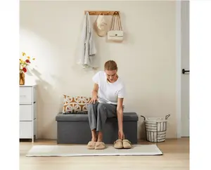 Sweetcrispy Bed Footstool storage ottoman for Bedroom and Entry Door