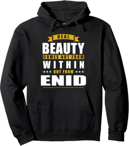 Enid - Funny Personalized City Gift Pullover Hoodie