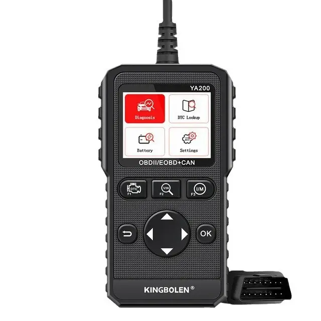 Compact Handheld Diagnostic Tools OBD2 Scanner for Cars & Motorcycles, 4.72 x 3.15 Inches, Active Test & Bi-Directional Control, Full OBD2 System Diagnostics, I/M Readiness & Vehicle Information, Code Reading, Live Data Graphing & Playback, Mobile Mechani