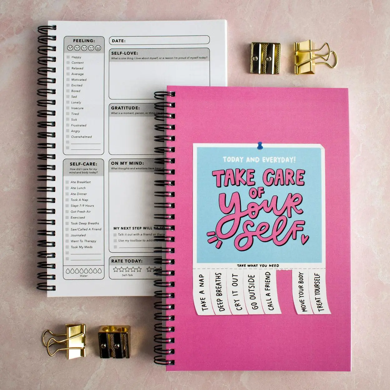 Take Care Of Yourself Mental Health Journal
