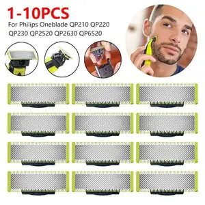 Oneblade Replacement Blade Trimmer Head, Compatible with Qp2520 Qp2530 Qp2630 Qp6510 Qp6520 Qp2523, Mustache Razor Head Trimmer