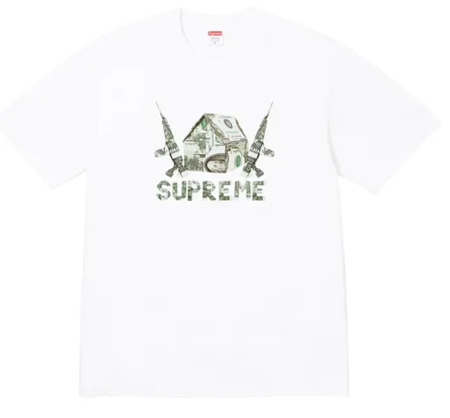 Supreme Origami Tee White - M, L, XL, XXL