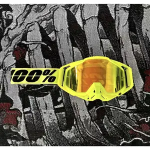 Off-Road Goggles Motorcycle 100% Goggles Mountain Bike Windproof Sand Anti-UV Helmet Glasses windproof goggles biking sunglass performance eyewear unisex eye glasses wrap around sunglasses nose plug mx atv dirt shield sunglasses cycling sunglass