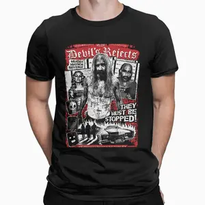 Scary Movie The Devil’s Rejects Vintage Shirt – House of 1000 Corpses Horror Graphic Tee, Halloween Pure Cotton T-Shirt, Unisex Sweatshirt Hoodie PIP