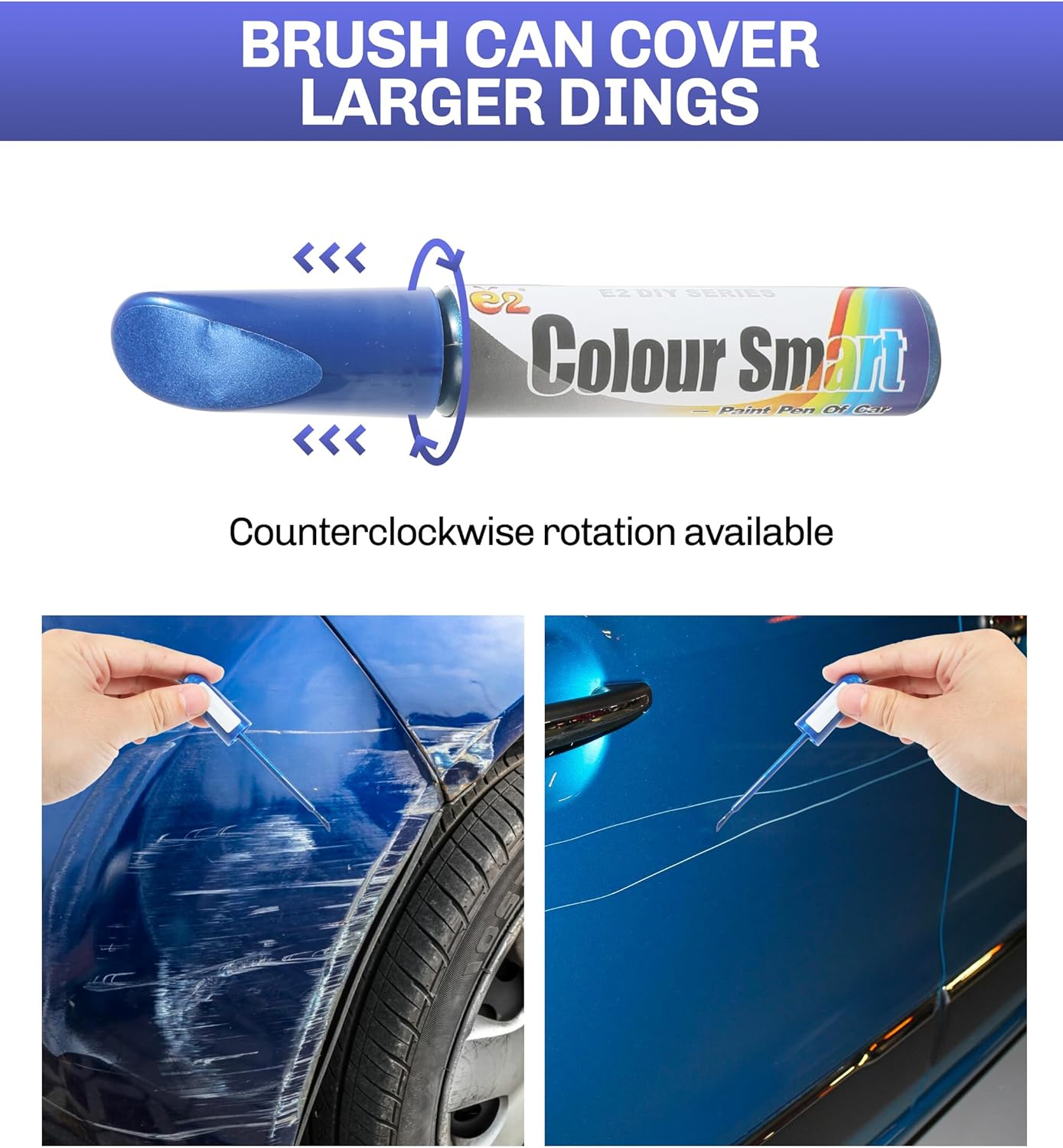 Car Scratch Repair Pen - Deep Scratch Remover, Touch-up Paint Fill Pen, Blue