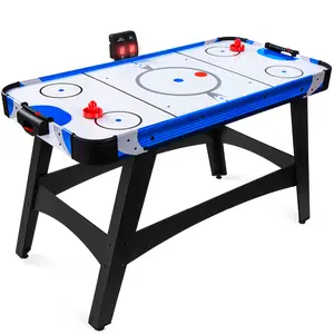 Best Choice Products 58in Mid-Size Air Hockey Table for Game Room w/ 2 Pucks, 2 Pushers, LED Score Board, 12V Motor Best Choice Products 58in Mid-Size Air Hockey Table for Game Room w/ 2 Pucks, 2 Pushers, LED Score Board, 12V Motor